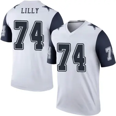 Bob Lilly Youth Legend White Dallas Cowboys Color Rush Jersey