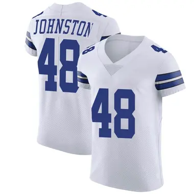 Daryl Johnston Men's Elite White Dallas Cowboys Vapor Untouchable Jersey