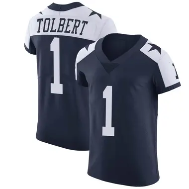Jalen Tolbert Men's Elite Navy Dallas Cowboys Alternate Vapor Untouchable Jersey