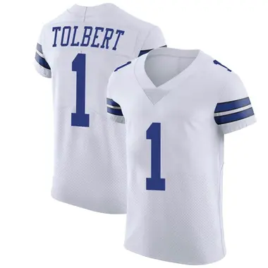 Jalen Tolbert Men's Elite White Dallas Cowboys Vapor Untouchable Jersey