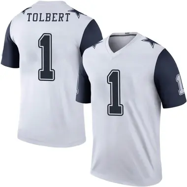 Jalen Tolbert Men's Legend White Dallas Cowboys Color Rush Jersey