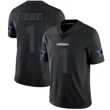 Jalen Tolbert Men's Limited Black Impact Dallas Cowboys Jersey