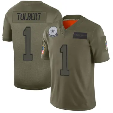 Jalen Tolbert Men's Limited Camo Dallas Cowboys 2019 Salute to Service Jersey