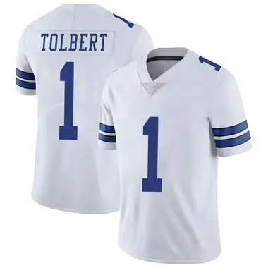 Jalen Tolbert Men's Limited White Dallas Cowboys Vapor Untouchable Jersey