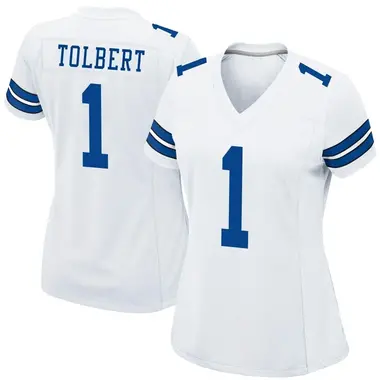 Jalen Tolbert Women's Game White Dallas Cowboys Jersey