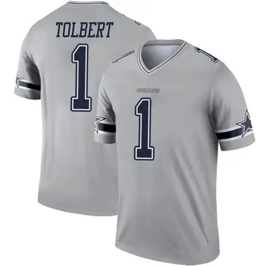 Jalen Tolbert Youth Legend Gray Dallas Cowboys Inverted Jersey