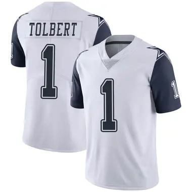 Jalen Tolbert Youth Limited White Dallas Cowboys Color Rush Vapor Untouchable Jersey