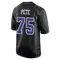 Shiyazh Pete Men's Game Black Dallas Cowboys Carbon Fashion Jersey
