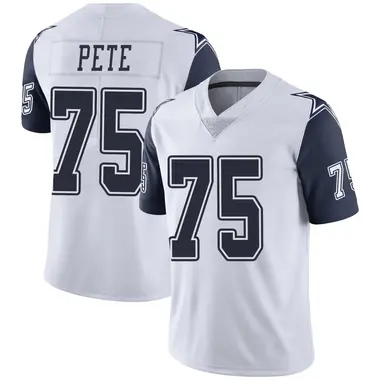 Shiyazh Pete Youth Limited White Dallas Cowboys Color Rush Vapor Untouchable Jersey
