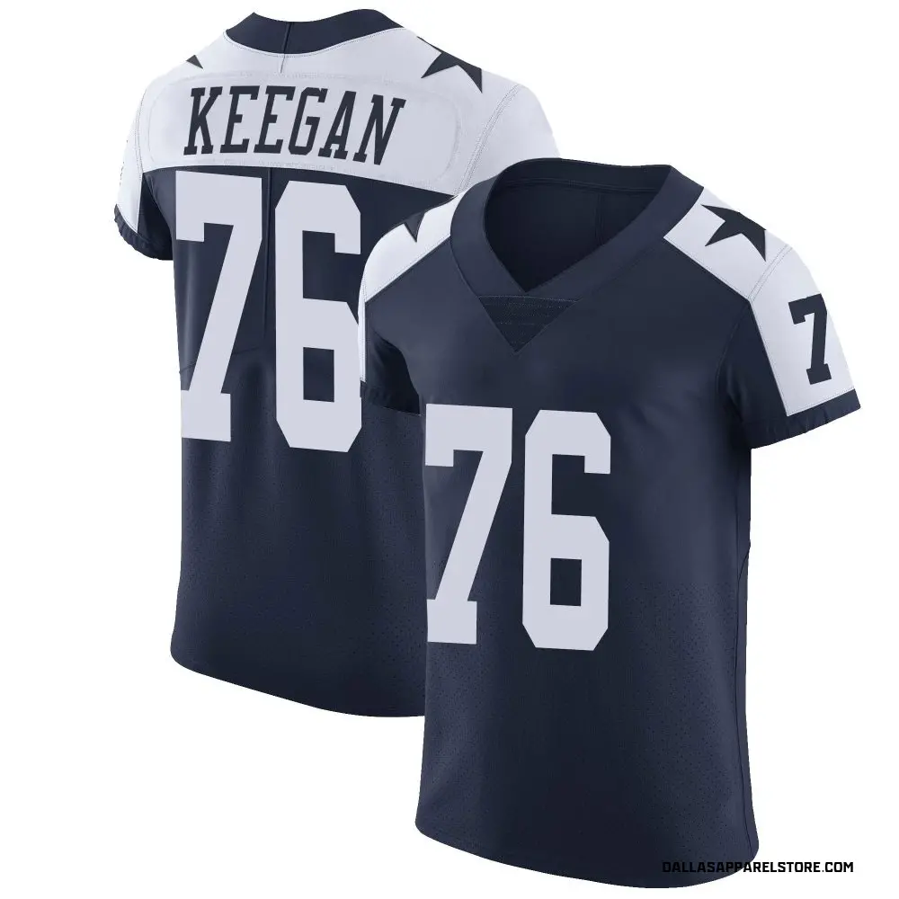 Trevor Keegan Men's Elite Navy Dallas Cowboys Alternate Vapor Untouchable Jersey