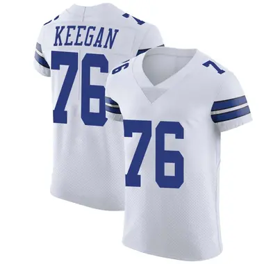 Trevor Keegan Men's Elite White Dallas Cowboys Vapor Untouchable Jersey