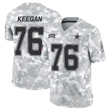 Trevor Keegan Men's Limited Arctic Camo Dallas Cowboys 2024 Salute to Service Jersey