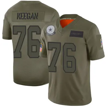 Trevor Keegan Men's Limited Camo Dallas Cowboys 2019 Salute to Service Jersey