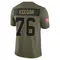 Trevor Keegan Men's Limited Olive Dallas Cowboys 2025 Salute to Service Jersey
