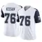 Trevor Keegan Men's Limited White Dallas Cowboys 2nd Alternate Vapor F.U.S.E. Jersey