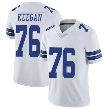 Trevor Keegan Men's Limited White Dallas Cowboys Vapor Untouchable Jersey