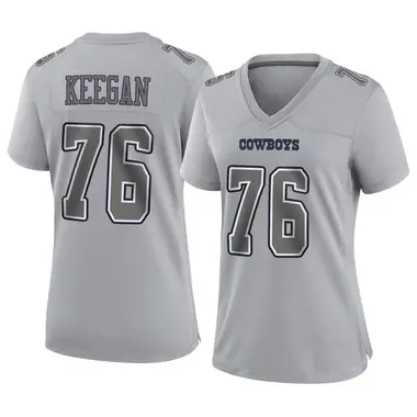 Trevor Keegan Women's Game Gray Dallas Cowboys Atmosphere Fashion Jersey