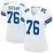 Trevor Keegan Women's Game White Dallas Cowboys Jersey