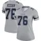 Trevor Keegan Women's Legend Gray Dallas Cowboys Inverted Jersey