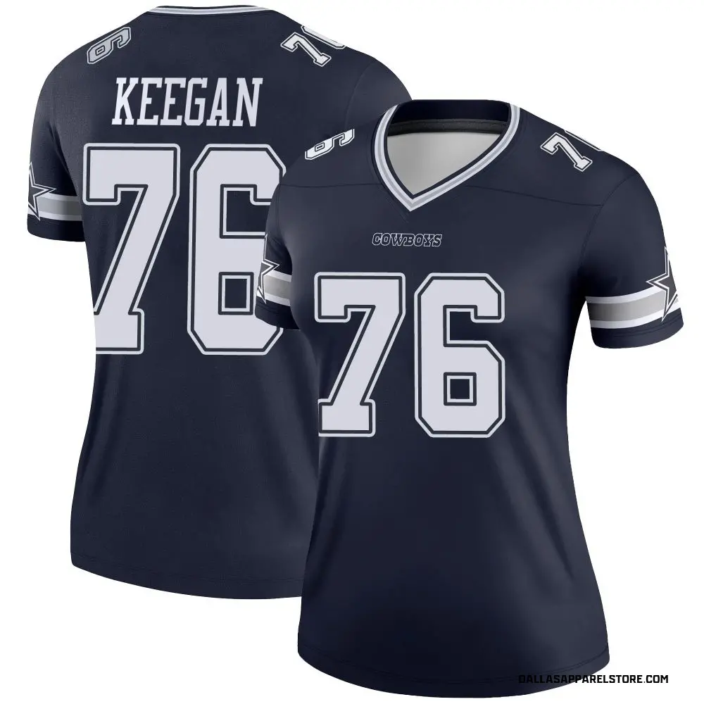 Trevor Keegan Women's Legend Navy Dallas Cowboys Jersey