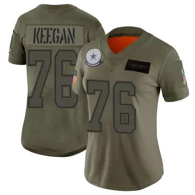 Trevor Keegan Women's Limited Camo Dallas Cowboys 2019 Salute to Service Jersey