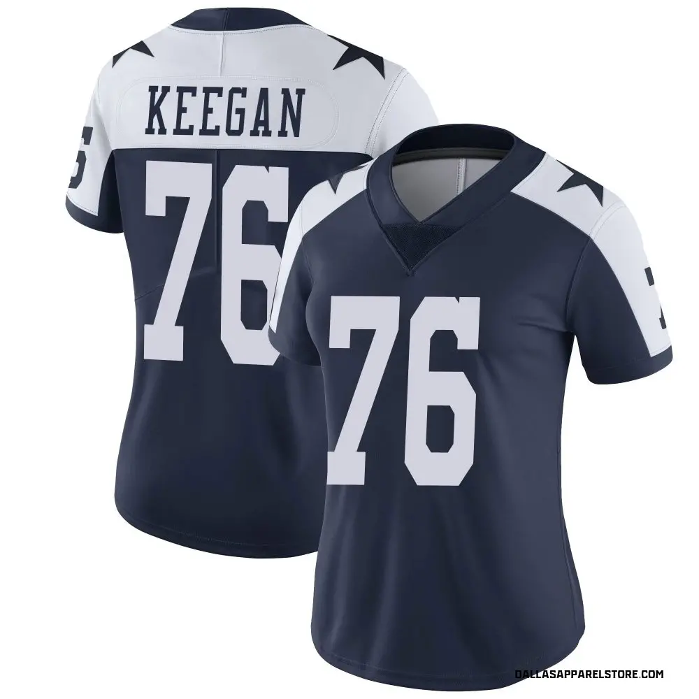 Trevor Keegan Women's Limited Navy Dallas Cowboys Alternate Vapor Untouchable Jersey