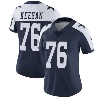 Trevor Keegan Women's Limited Navy Dallas Cowboys Alternate Vapor Untouchable Jersey