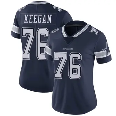 Trevor Keegan Women's Limited Navy Dallas Cowboys Team Color Vapor Untouchable Jersey