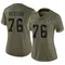 Trevor Keegan Women's Limited Olive Dallas Cowboys 2022 Salute To Service Jersey