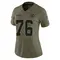 Trevor Keegan Women's Limited Olive Dallas Cowboys 2025 Salute to Service Jersey