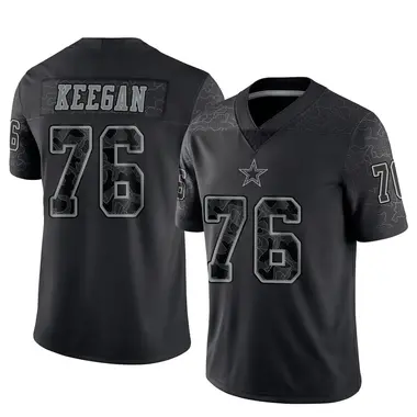 Trevor Keegan Youth Limited Black Dallas Cowboys Reflective Jersey