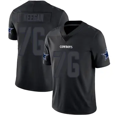 Trevor Keegan Youth Limited Black Impact Dallas Cowboys Jersey