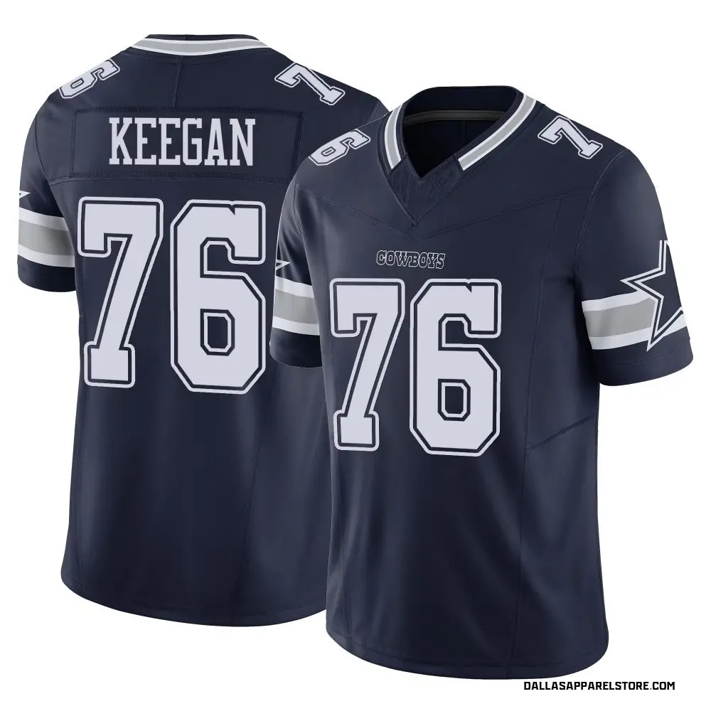 Trevor Keegan Youth Limited Navy Dallas Cowboys Vapor F.U.S.E. Jersey