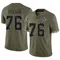 Trevor Keegan Youth Limited Olive Dallas Cowboys 2022 Salute To Service Jersey